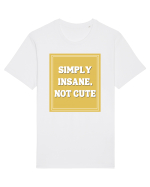 simply insane not cute8 Tricou mânecă scurtă Unisex Rocker
