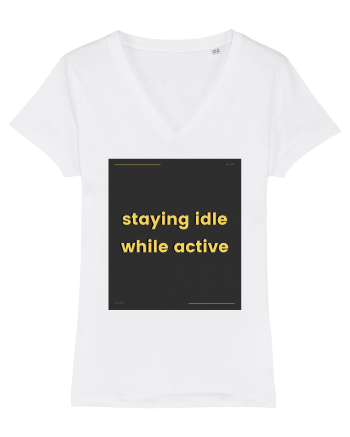 staying idle while active3 White
