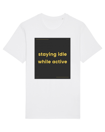 staying idle while active3 White