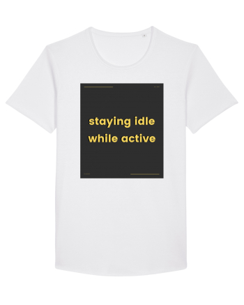 staying idle while active3 White