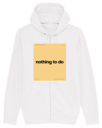 nothing to do5 Hanorac cu fermoar Unisex Connector