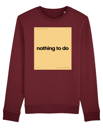 nothing to do5 Burgundy