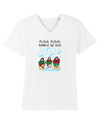 Plouă, plouă, babele se ouă White