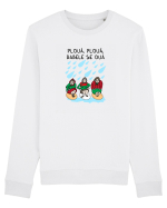 Plouă, plouă, babele se ouă Bluză mânecă lungă Unisex Rise