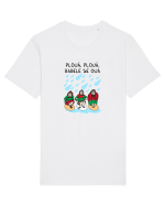 Plouă, plouă, babele se ouă Tricou mânecă scurtă Unisex Rocker