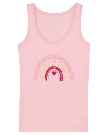 Valentine Rainbow  Cotton Pink