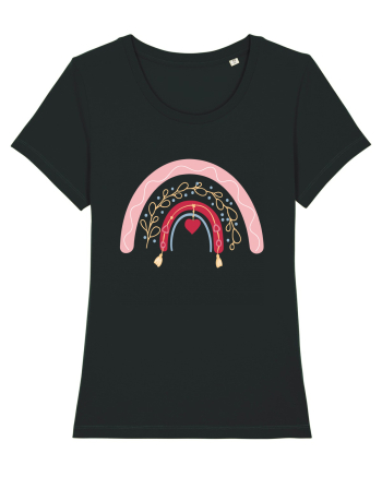 Valentine Rainbow  Black