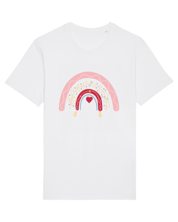 Valentine Rainbow  White