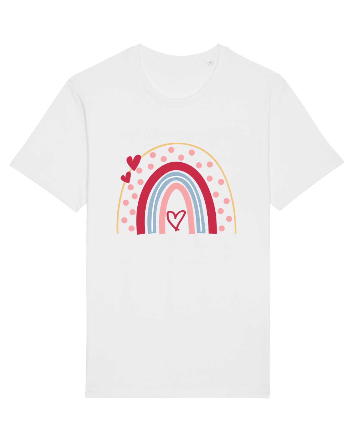 Tricou mânecă scurtă Unisex Rocker White