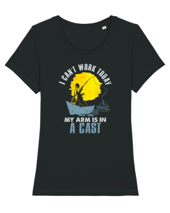 I can't work today Black