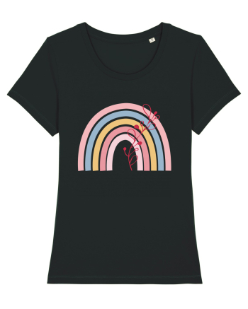 Valentine Rainbow  Black