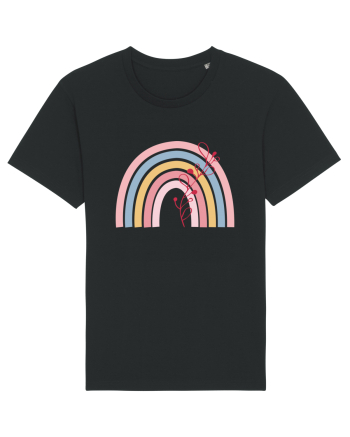 Valentine Rainbow  Black