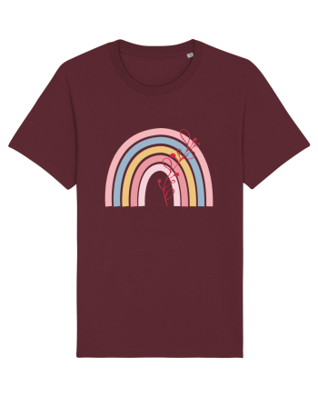Valentine Rainbow  Burgundy