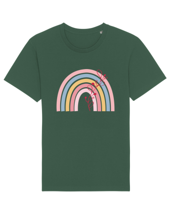 Valentine Rainbow  Bottle Green