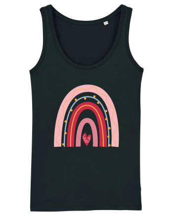 Valentine Rainbow  Black