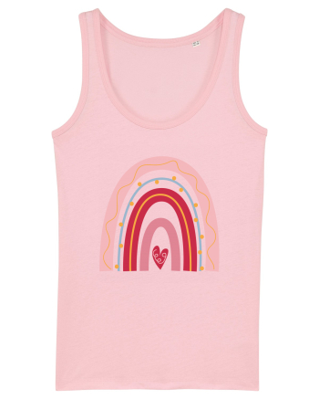 Valentine Rainbow  Cotton Pink