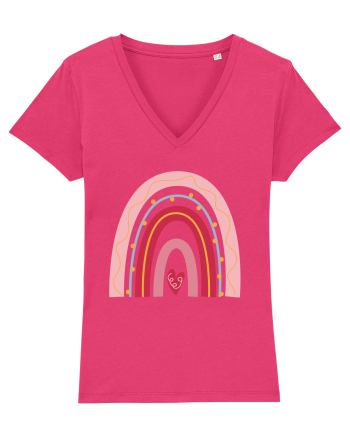 Valentine Rainbow  Raspberry