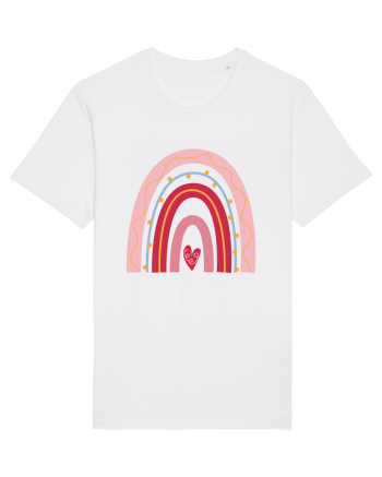 Valentine Rainbow  White