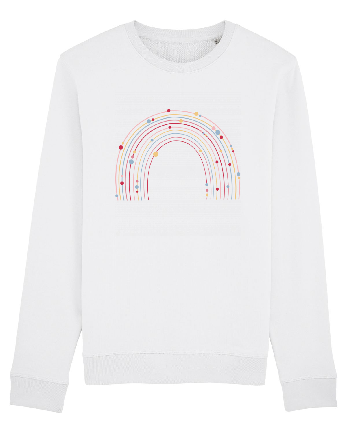 Bluză mânecă lungă Unisex Rise White