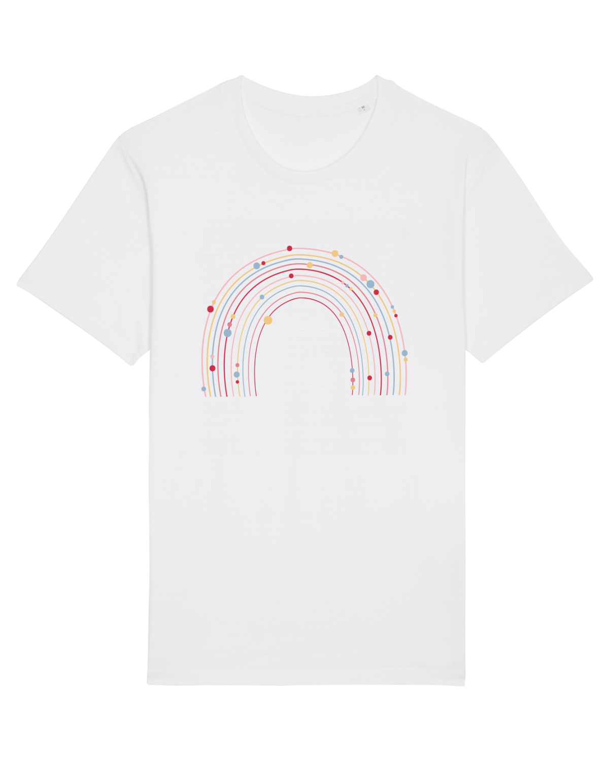 Tricou mânecă scurtă Unisex Rocker White