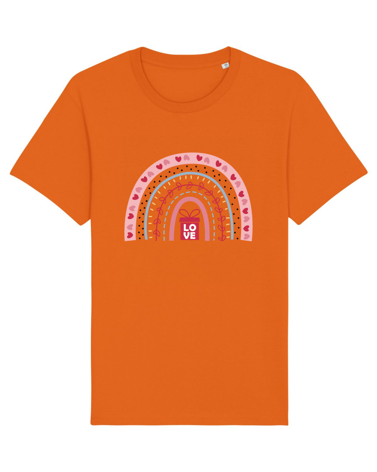 Tricou mânecă scurtă Unisex Rocker Bright Orange
