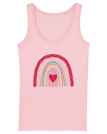 XOXO Valentine Rainbow Cotton Pink