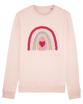 XOXO Valentine Rainbow Candy Pink