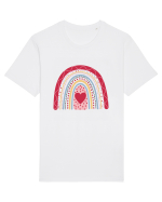 XOXO Valentine Rainbow Tricou mânecă scurtă Unisex Rocker