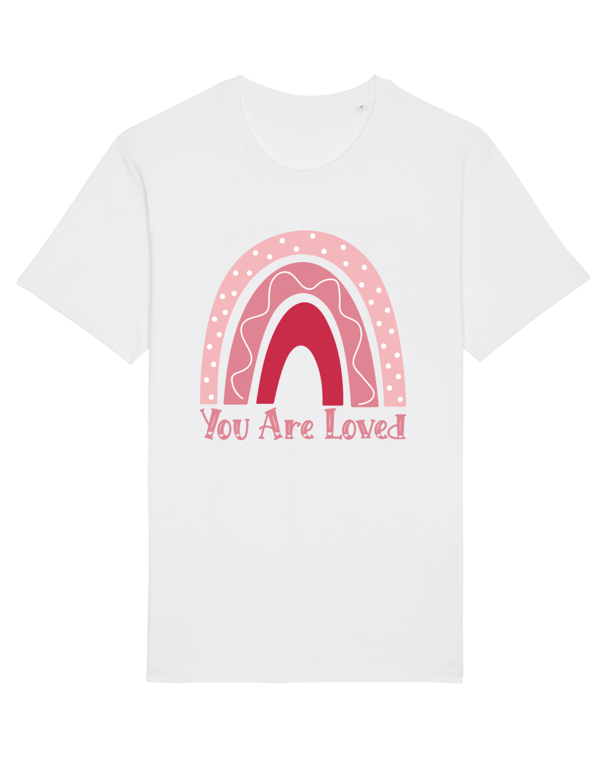 Tricou mânecă scurtă Unisex Rocker White