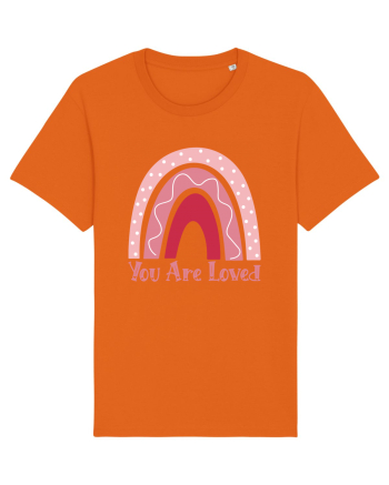 You Are Loved Bright Orange