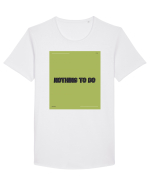 nothing to do6 Tricou mânecă scurtă guler larg Bărbat Skater
