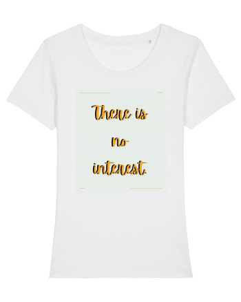 there is no interest6 White