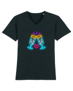 Petrecere Tricou mânecă scurtă guler V Bărbat Presenter