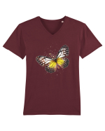 Fluture Tricou mânecă scurtă guler V Bărbat Presenter