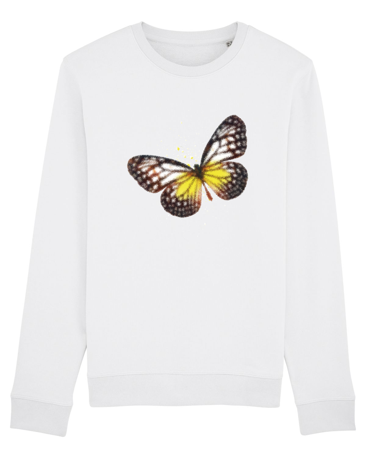 Bluză mânecă lungă Unisex Rise White