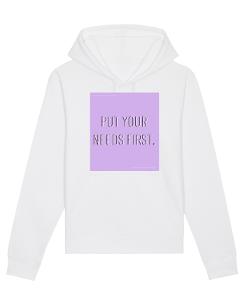put your needs first7 White