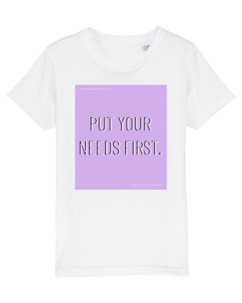 put your needs first7 White