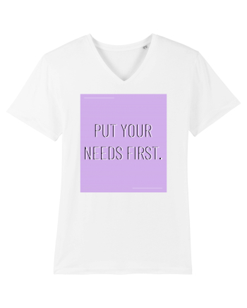 put your needs first7 White