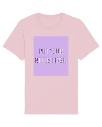 put your needs first7 Cotton Pink