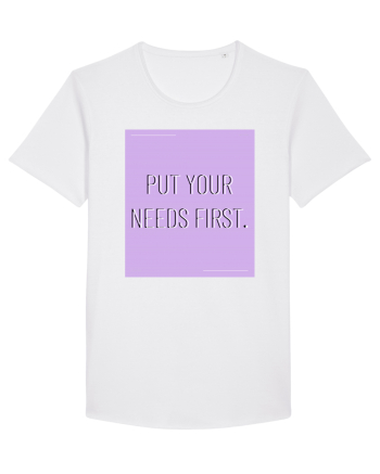 put your needs first7 White