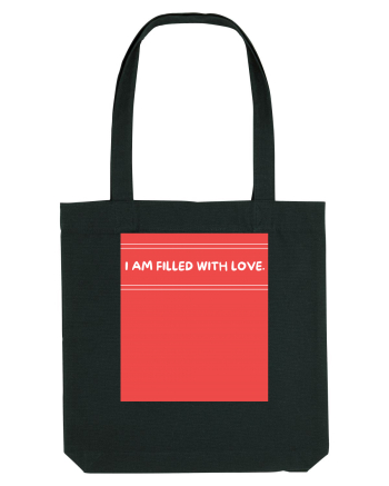 i am filled with love2 Black