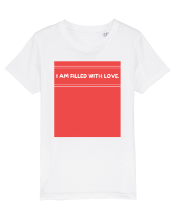i am filled with love2 White