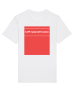 i am filled with love2 Tricou mânecă scurtă Unisex Rocker