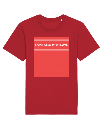 i am filled with love2 Red