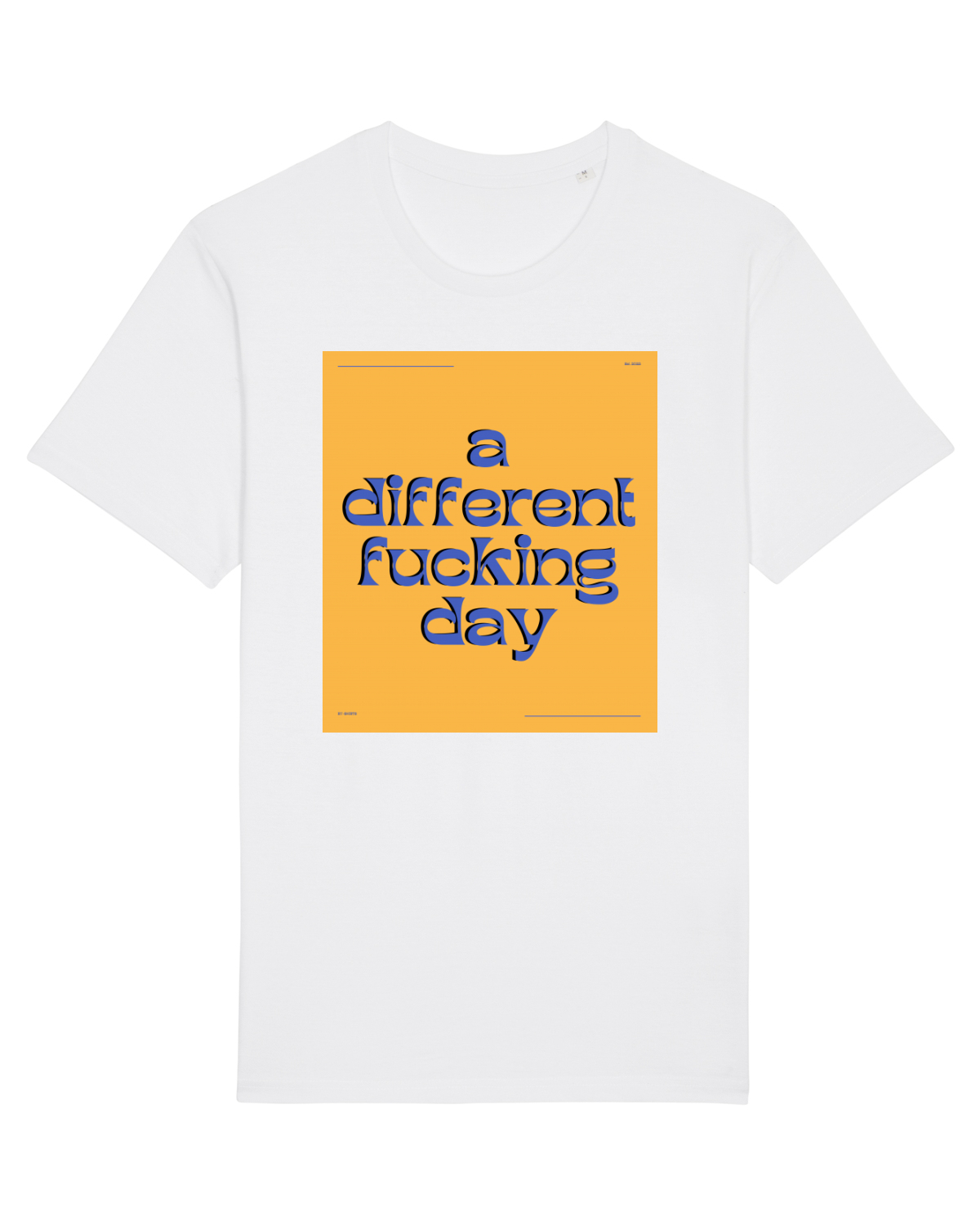 Tricou mânecă scurtă Unisex Rocker White
