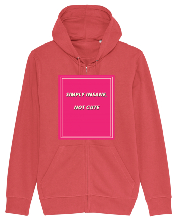 simply insane not cute7 Carmine Red