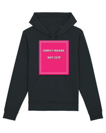 simply insane not cute7 Black