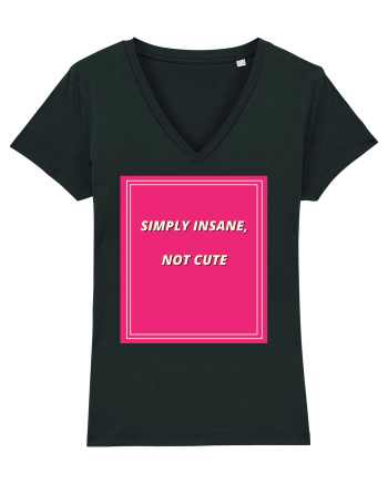 simply insane not cute7 Black