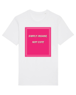 simply insane not cute7 Tricou mânecă scurtă Unisex Rocker