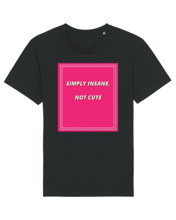 simply insane not cute7 Black